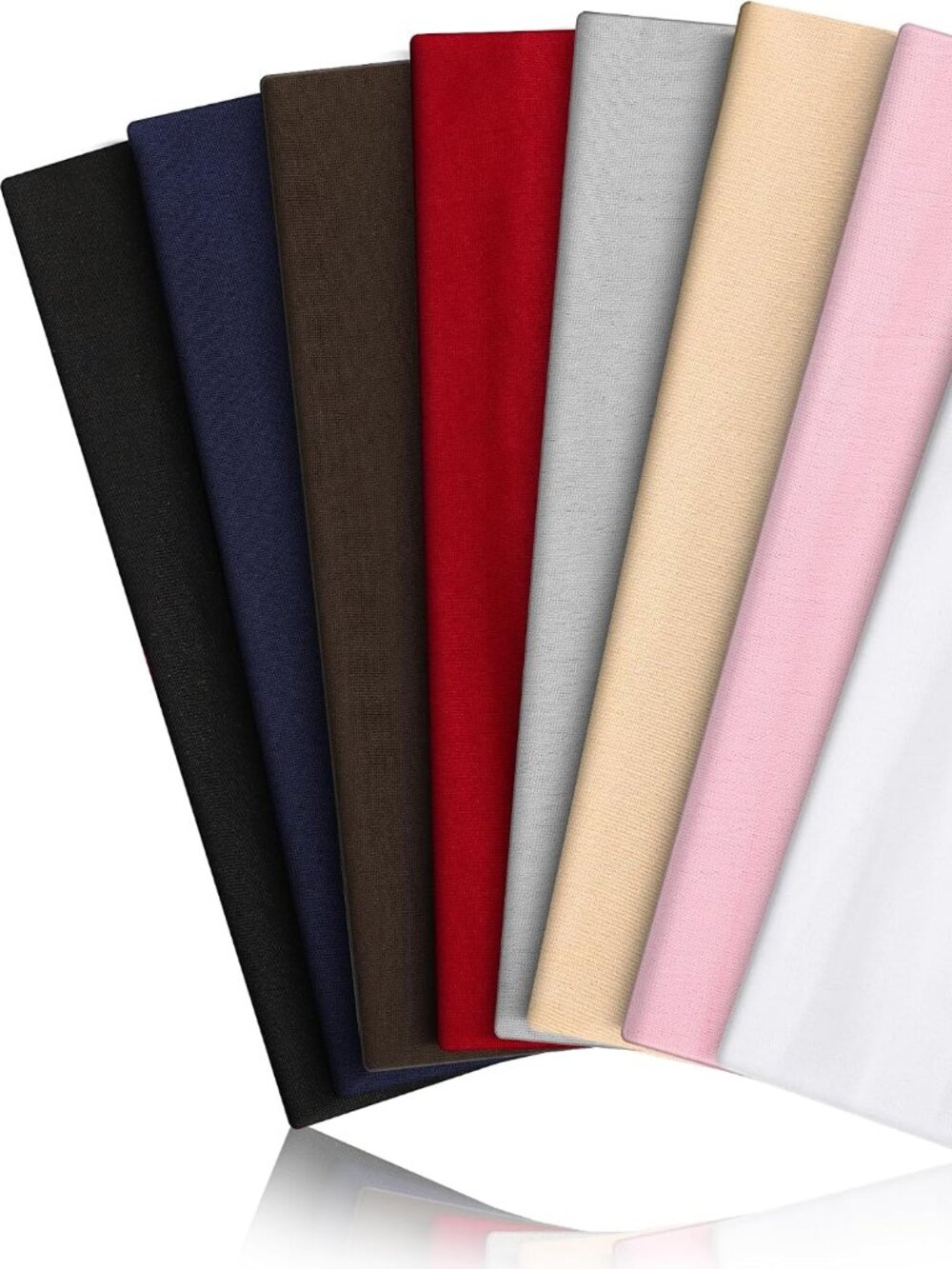 Headbands for Women 8PCS, Summer-Exclusive Elastic Non Slip Hair Head Bands